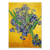 Impression Photo Irises par Van Gogh (Devant)