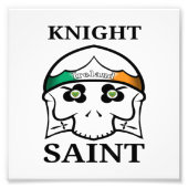 Impression Photo Irlande St Patrick's Day Knight Saint (Devant)