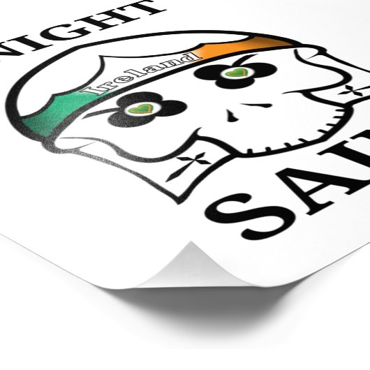 Impression Photo Irlande St Patrick's Day Knight Saint (Coin)