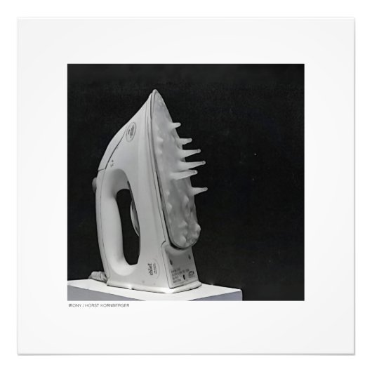 IMPRESSION PHOTO IRONY  (Devant)