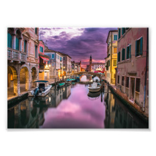 Impression Photo Italie Canal de Venise