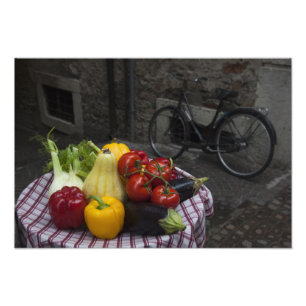 Impression Photo Italie, province de Brescia, Gargnano. Tableau ave