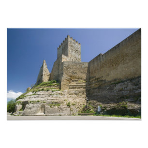 Impression Photo Italie, Sicile, Enna, Calascibetta, Castello di