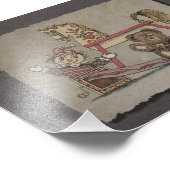 Impression Photo Jack dans la boîte, cheval et ours (Coin)