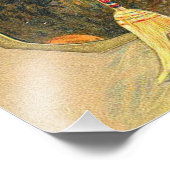 Impression Photo Jack-o'-lantern Citrouille Broom Dance Femme (Coin)