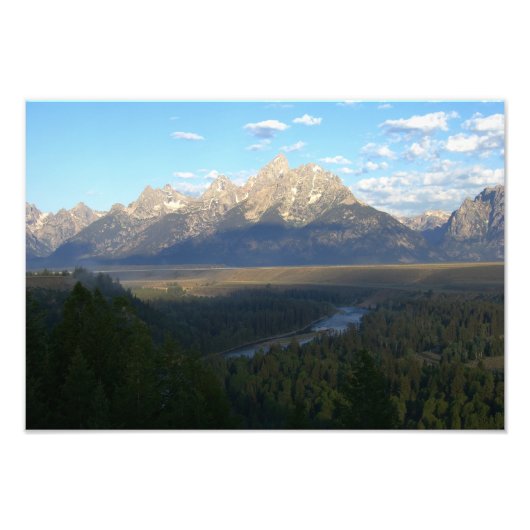 Impression Photo Jackson Hole Mountains (Grand Teton National Park) (Devant)