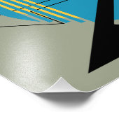 Impression Photo Jacobsen Homage Design du Midsiècle (Coin)