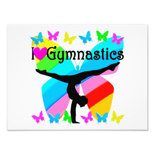 IMPRESSION PHOTO J'ADORE LE DESIGN GYMNASTIQUE (Devant)