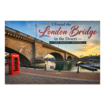 J'ai trouvé le pont de Londres dans le lac Havasu,