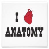 Impression Photo J'aime l'anatomie (Devant)