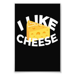 Impression Photo J'Aime Le Lait Alimentaire Au Fromage
