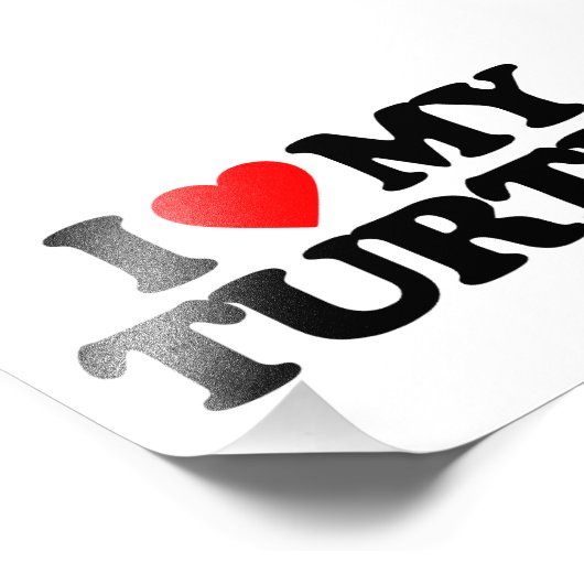 IMPRESSION PHOTO J'AIME MA TORTLE (Coin)