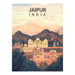 Impression Photo Jaipur – La Cité rose royale de l'Inde