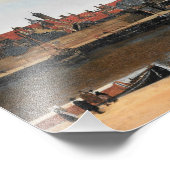 Impression Photo Jan Vermeer - Vue sur Delft (Coin)
