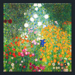 Impression Photo Jardin aux fleurs Gustav Klimt Imprimer<br><div class="desc">Reproduction du Jardin des Fleurs Gustav Klimt. Peinture à l'huile sur toile de 1907. Achevé durant sa phase d’or, Flower Garden est l’un des tableaux paysagers les plus célèbres de Klimt. Les couleurs d'été éclatent dans cette oeuvre avec un beau mélange de fleurs orange, rouge, violet, bleu, rose et blanc....</div>