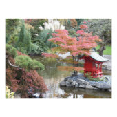 Impression Photo Jardin botanique japonais coloré (Devant)