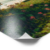 Impression Photo Jardin de Monet en été (Coin)