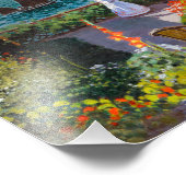 Impression Photo Jardin de Sainte-Adresse | CLAUDE MONET | (Coin)