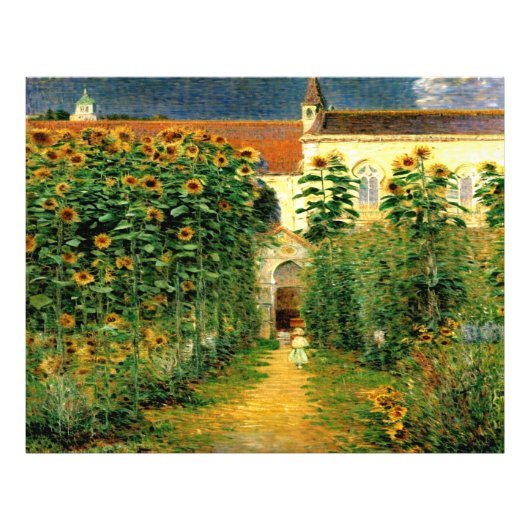 Impression Photo Jardin de Vétheuil (Devant)