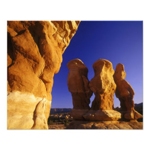 Impression Photo Jardin du Diable dans le Grand Escalier Escalante
