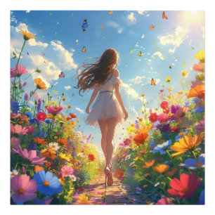 Impression Photo Jardin fleuri