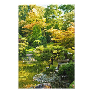 Impression Photo Jardin Japonais - Esthétique Traditionnelle