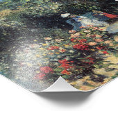 Impression Photo Jardin Pontoise Camille Pissarro (Coin)