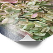 Impression Photo jardin romantique hydrangée (Coin)