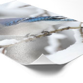 Impression Photo Jay bleu hiver (Coin)