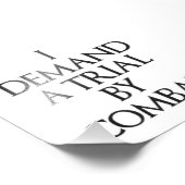 Impression Photo Je Demande Un Essai De Combat (Coin)