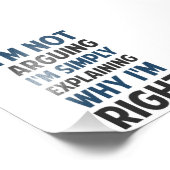 Impression Photo Je ne prétends pas que j'explique (Coin)