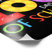 Impression Photo Je passe 100 jours à l'école (Coin)