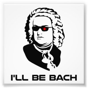 Impression Photo Je serai Johann Sebastian Bach
