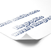 Impression Photo Je Suis Sorti Une Fois. Les graphismes n'étaient p (Coin)