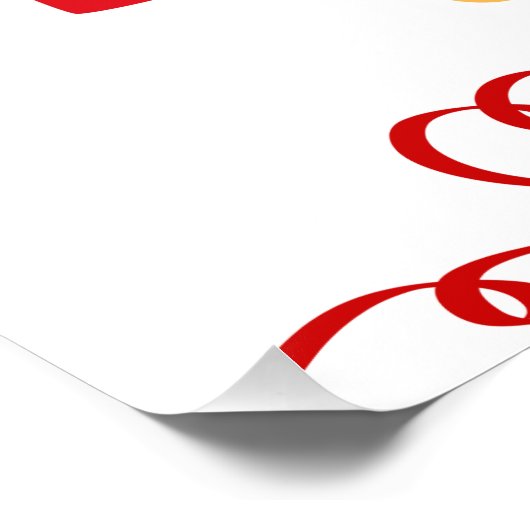 Impression Photo Je t'aime maman (Coin)