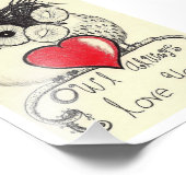 Impression Photo Je t'aime toujours (Coin)