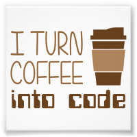 Je Transforme Le Café En Code De Programmation