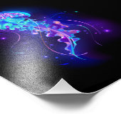 Impression Photo Jellyfish éclatante couleur (Coin)