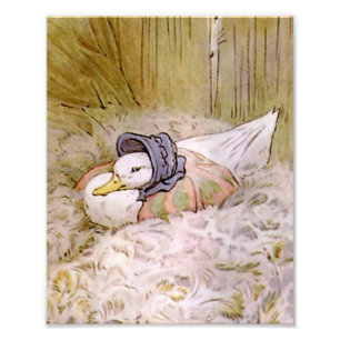 Impression Photo Jemima Puddle-Duck Hatching Her Oeufs par Beatrix