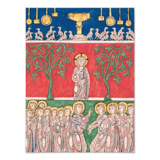 Impression Photo Jésus-Christ et 12 Apôtres (Devant)