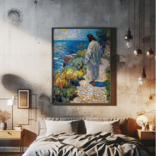 Impression Photo Jésus et l'impressionnisme marin