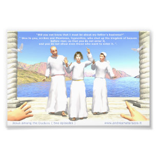 Impression Photo Jésus parmi les médecins