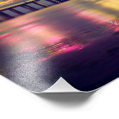 Impression Photo Jetée de plaisance de Galveston (Coin)