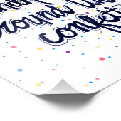 Impression Photo Jeter De La Génialité Autour De Confetti (Coin)