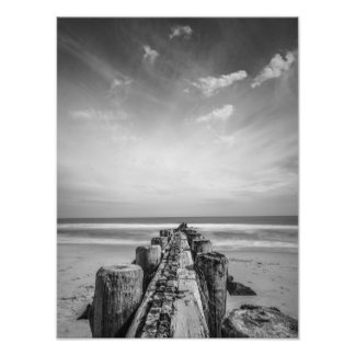 Impression Photo Jetty au New Jersey Shore