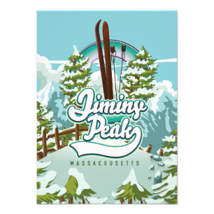 Impression Photo Jiminy Peak ski dans le massachusetts