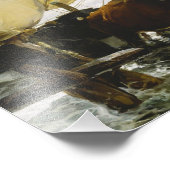 Impression Photo Joaquin Sorolla - Le retour de la pêche (Coin)