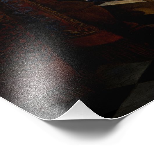 Impression Photo Johannes Vermeer - Le Concert (Coin)