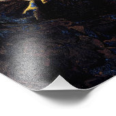 Impression Photo Johannes Vermeer - Le géographe (Coin)