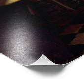 Impression Photo Johannes Vermeer - Le verre du vin (Coin)